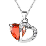 Crystal Heart Necklace