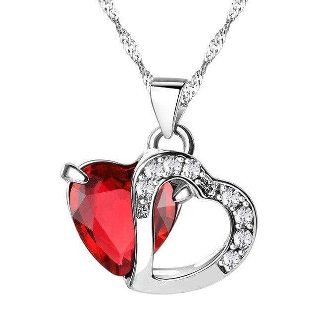 Crystal Heart Necklace