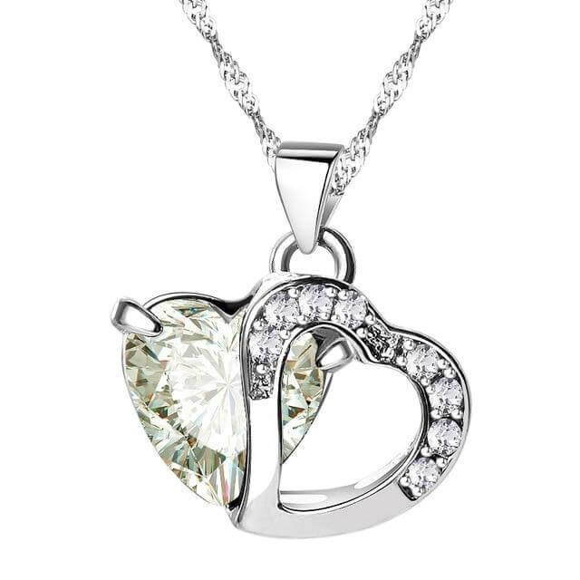 Crystal Heart Necklace