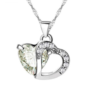 Crystal Heart Necklace