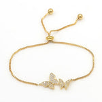 Crystal Butterfly Bracelet