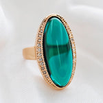 Royal Turquoise Austrian Ring