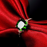 Emerald Crystal Fashion Ring