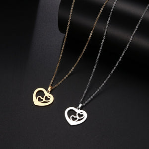 Treble Heart Necklace