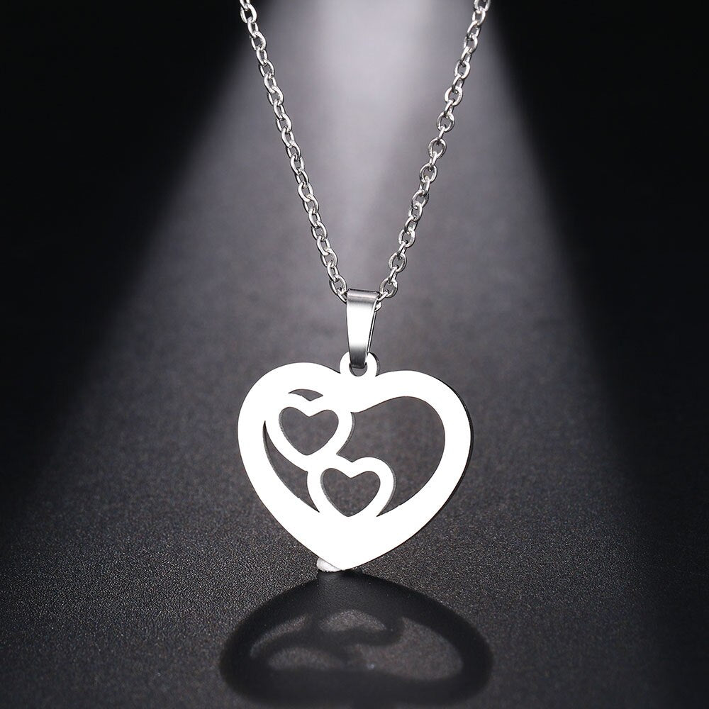 Treble Heart Necklace